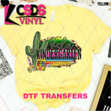 DTF Transfer - DTF003223 Cactus & Serape Hola Kindergarten