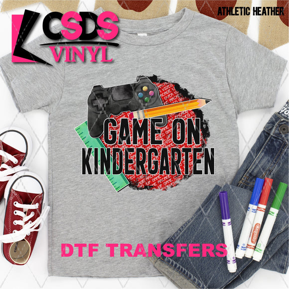 DTF Transfer - DTF003229 Game On Kindergarten