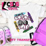 DTF Transfer - DTF003280 Color Me Cute