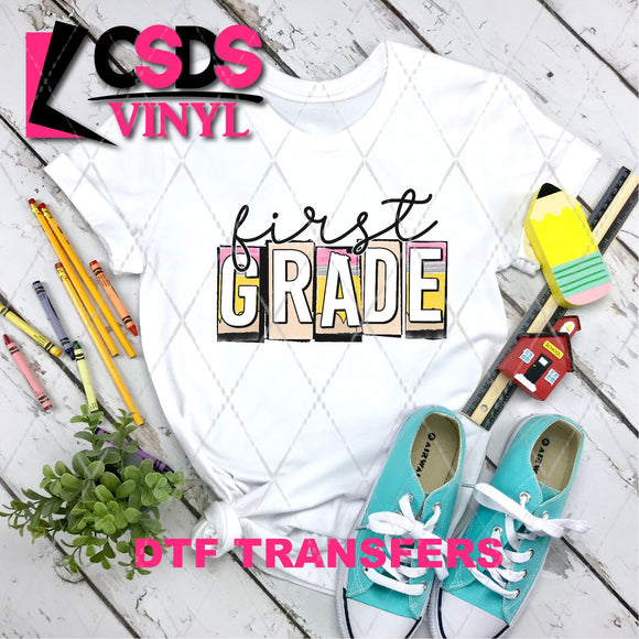 DTF Transfer - DTF003315 Pencil First Grade