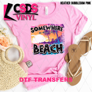 DTF Transfer - DTF003326 Somewhere on a Beach