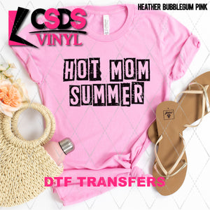 DTF Transfer - DTF003331 Hot Mom Summer Black
