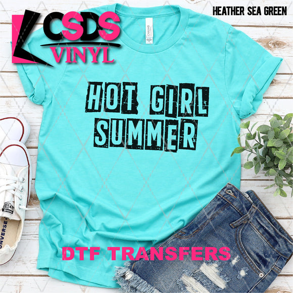 DTF Transfer - DTF003332 Hot Girl Summer Black