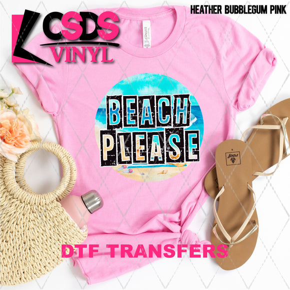 DTF Transfer - DTF003333 Beach Please