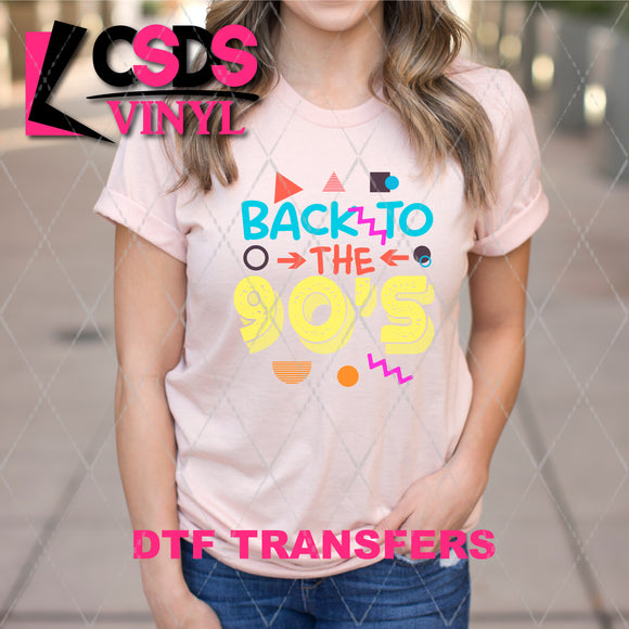 DTF Transfer - DTF003350 Back to the 90's