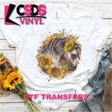 DTF Transfer - DTF003357 Sunflower Horse