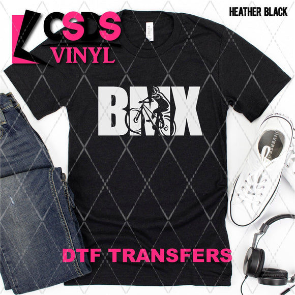 DTF Transfer - DTF003398 BMX Bike White