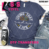 DTF Transfer - DTF003473 Living that Rodeo Life White
