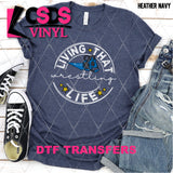 DTF Transfer - DTF003493 Living that Blue Wrestling Life White