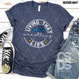 DTF Transfer - DTF003493 Living that Blue Wrestling Life White