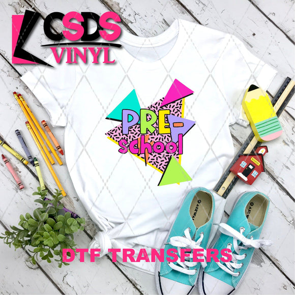 DTF Transfer - DTF003505 90's Style Pre-School