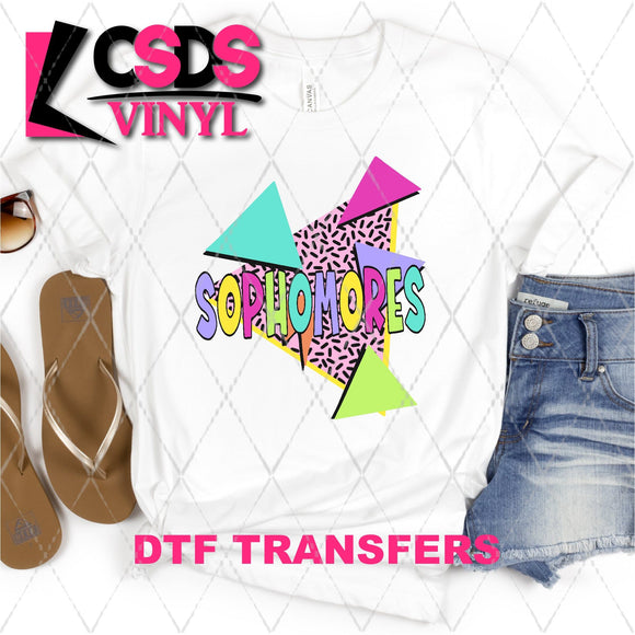 DTF Transfer - DTF003517 90's Style Sophmores