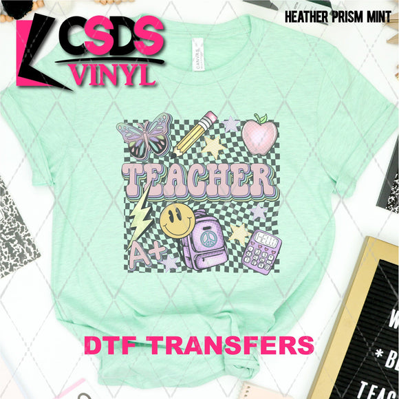 DTF Transfer - DTF003600 Teacher Collage