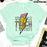DTF Transfer - DTF003675 Leopard Teach with Pencil Stacked Word Art