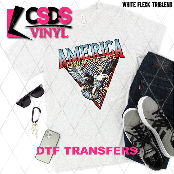 DTF Transfer - DTF003718 America Land of the Free