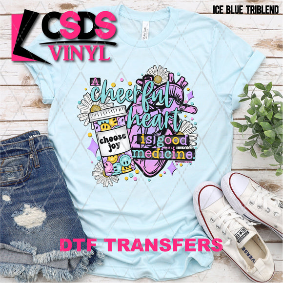 DTF Transfer - DTF003720 A Cheerful Heart