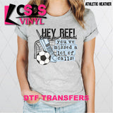 DTF Transfer - DTF003747 You've Missed a lot of Calls Soccer