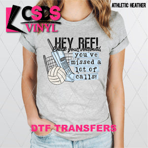 DTF Transfer - DTF003748 You've Missed a lot of Calls Volleyball