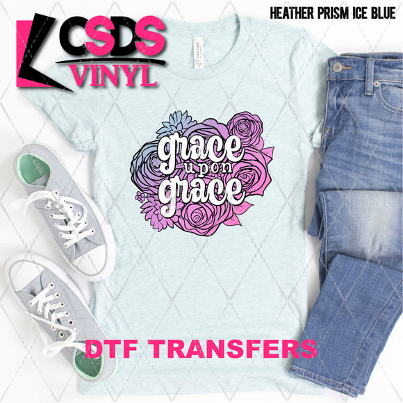 DTF Transfer - DTF003754 Grace Upon Grace