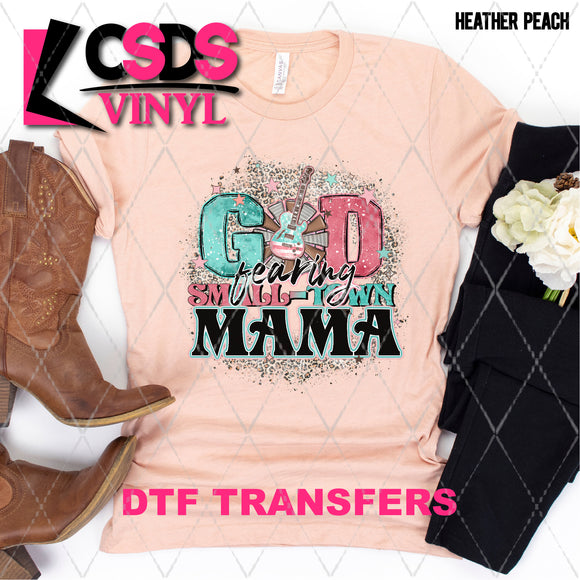 DTF Transfer - DTF003771 God Fearing Small-Town Mama