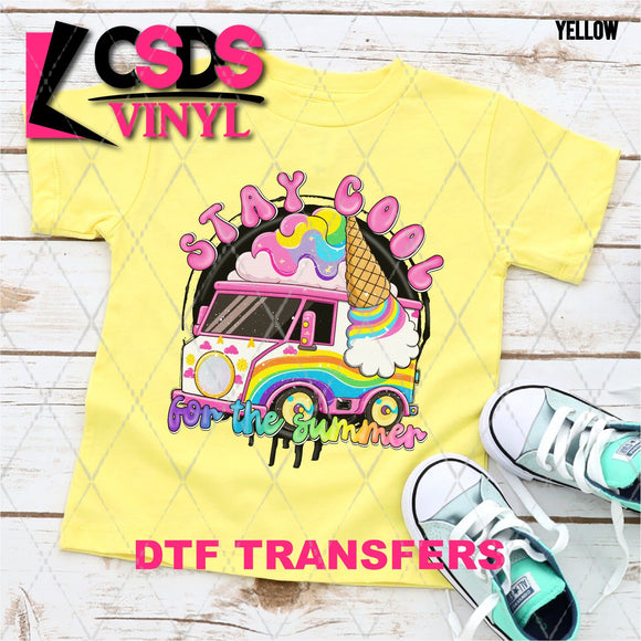 DTF Transfer - DTF003814 Stay Cool for the Summer