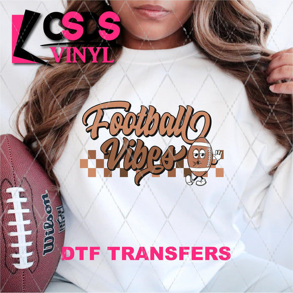 DTF Transfer - DTF003829 Retro Football Vibes