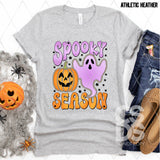 DTF Transfer - DTF003856 Spooky Season Ghost and Pumpkin