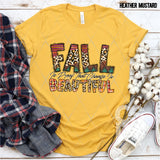 DTF Transfer - DTF003858 Fall is Proof that Change is Beautiful