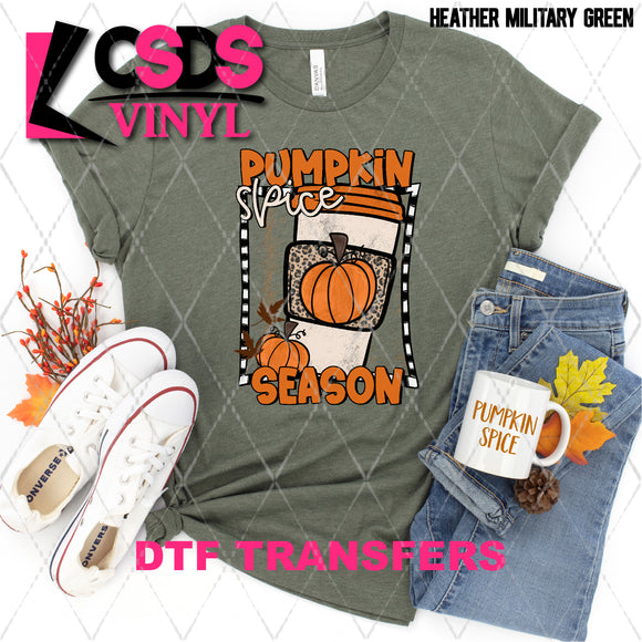 DTF Transfer - DTF003901 Pumpkin Spice Season Coffee