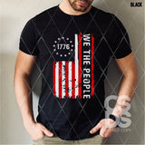 DTF Transfer - DTF003911 We The People 1776 American Flag