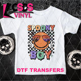 DTF Transfer - DTF003937 Spooky Boy Smile Vertical