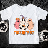 DTF Transfer - DTF003979 Trick or Treat Ghost Trio