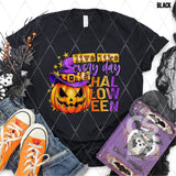 DTF Transfer - DTF004002 Live Like Every Day is Halloween