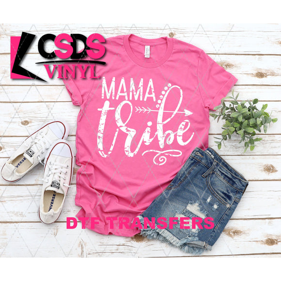 DTF Transfer -  DTF004039 Mama Tribe White