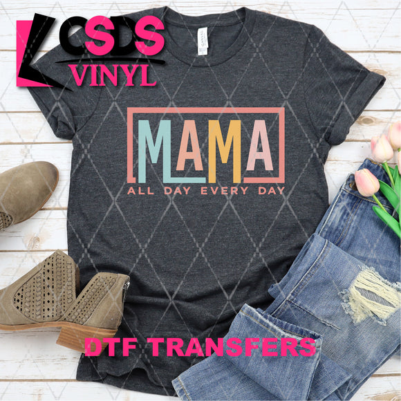 DTF Transfer - DTF004097 Mama All Day Every Day
