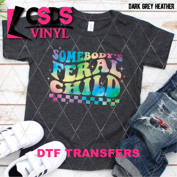 DTF Transfer - DTF004112 Somebody's Feral Child