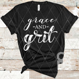 DTF Transfer -  DTF004150 Grace and Grit White