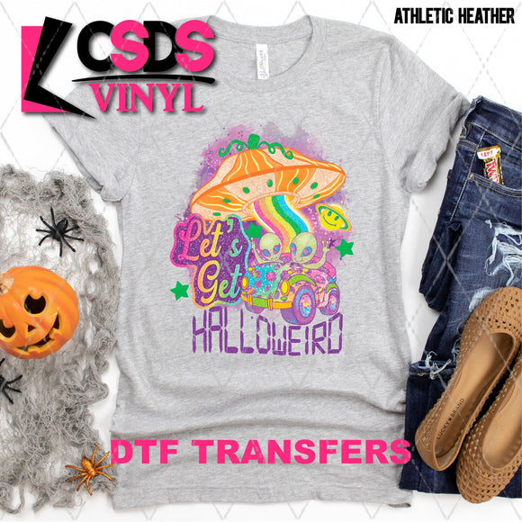 DTF Transfer - DTF004160 Let's Get Halloweird