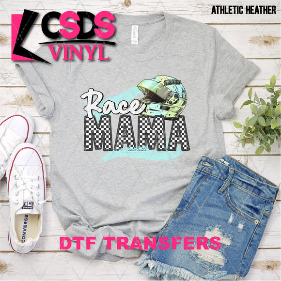 DTF Transfer - DTF004169 Race Mama Faux Embroidery