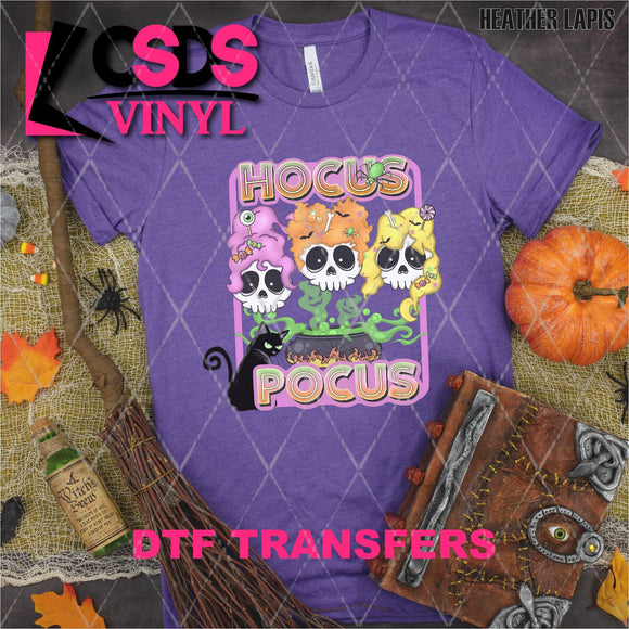 DTF Transfer - DTF004188 Hocus Pocus Skulls
