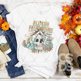 DTF Transfer - DTF004190 All the Fall Things Skull