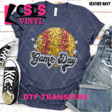 DTF Transfer - DTF004387 Game Day Softball Faux Sequins