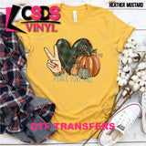 DTF Transfer - DTF004449 Peace Love Fall