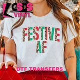 DTF Transfer - DTF004460 Festive AF