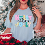 DTF Transfer - DTF004462 Holly Jolly Vibes