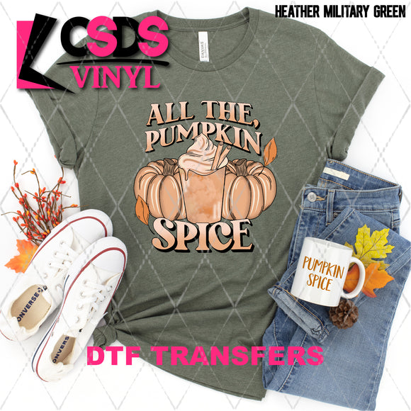 DTF Transfer - DTF004502 All the Pumpkin Spice