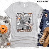 DTF Transfer - DTF004507 Haunted House Halloween
