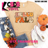 DTF Transfer - DTF004535 Groovy Hello Fall
