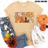 DTF Transfer - DTF004535 Groovy Hello Fall