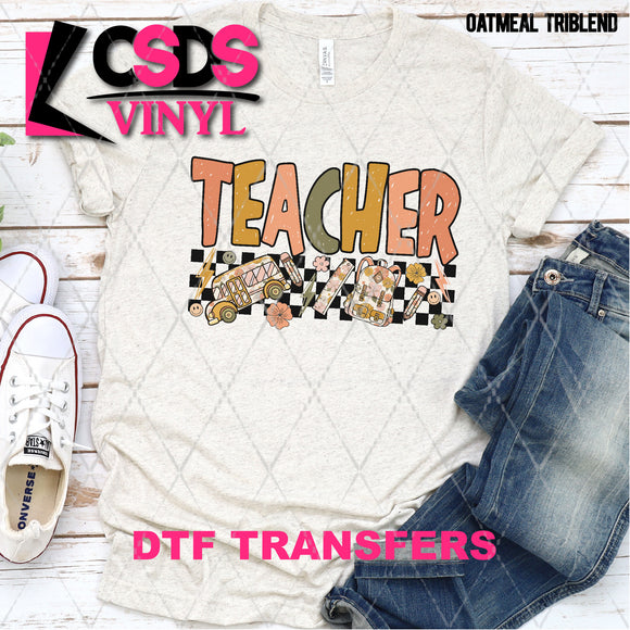 DTF Transfer - DTF004547 Fall Teacher Things